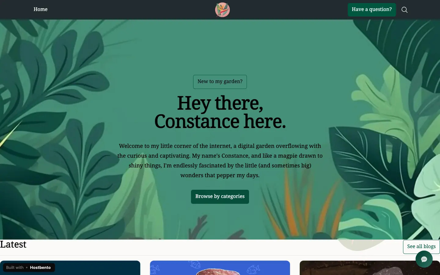 Constance is blogging about her day to day life in Singapore and sharing useful via her blog on Hostbento